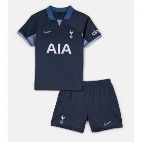 Baby Fußballbekleidung Tottenham Hotspur Auswärtstrikot 2023-24 Kurzarm (+ kurze hosen)